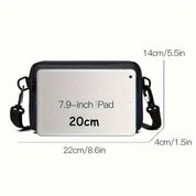 Max | Nylon Schultertasche mit mehreren Fächern