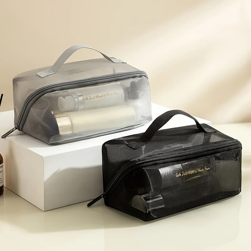 Olivia | Leichte und atmungsaktive Netz-Kosmetiktasche