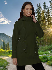 Talya | Stilvolle Damen Hoodie Mantel mit Taschen