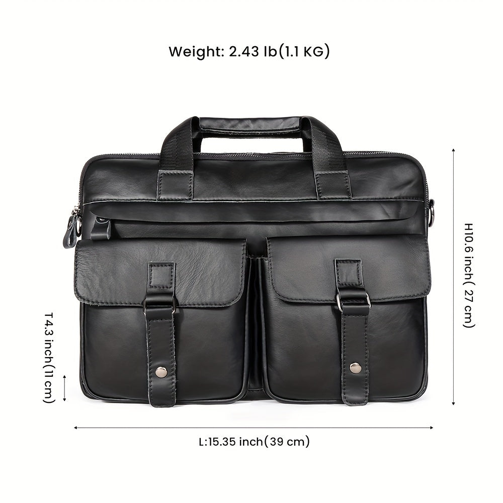 Leo | Große Kapazität Crossbody Messenger Laptoptasche