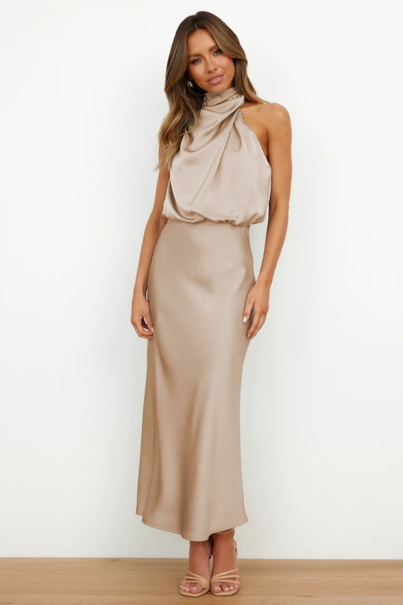 MADELYN | Elegantes Midi-Kleid für Frauen