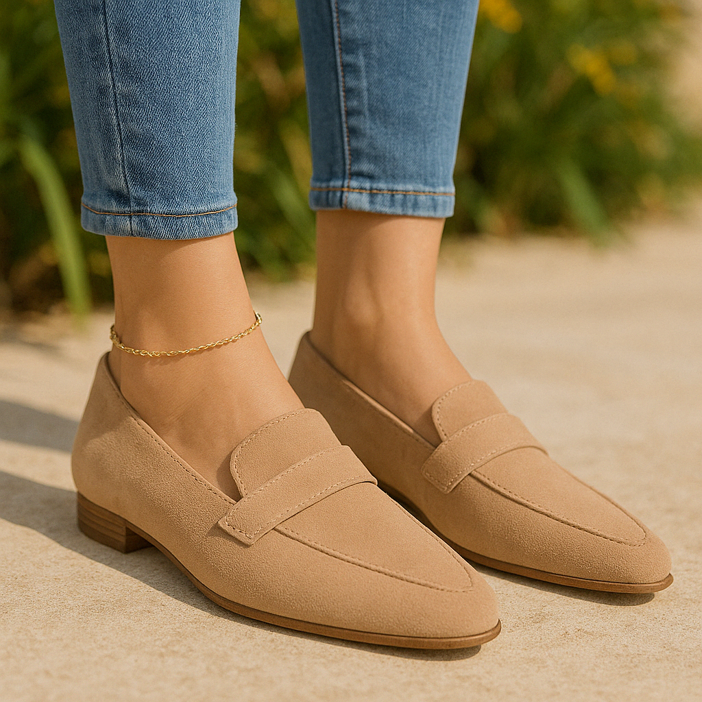 Amalia - Bequeme Sommer Suede Loafer für Damen