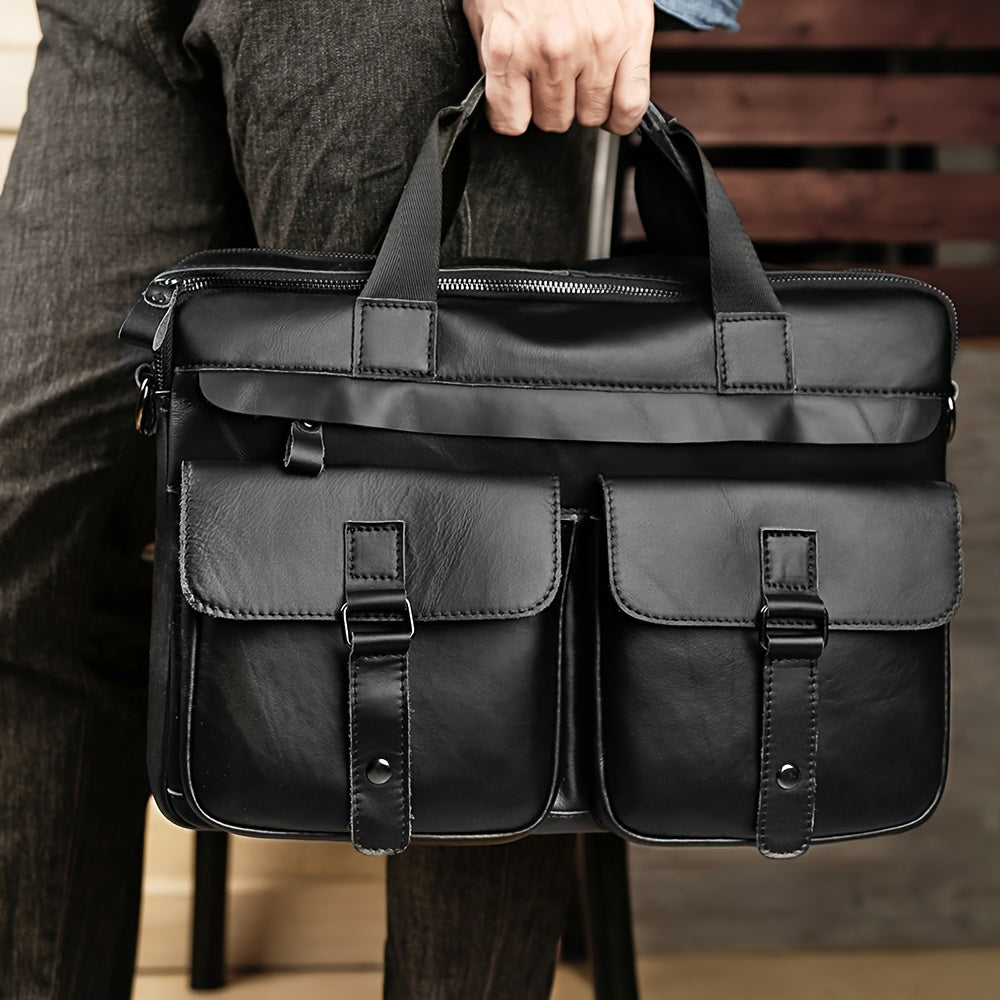 Leo | Große Kapazität Crossbody Messenger Laptoptasche