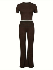 JILLIAN | Einfarbiges Sportanzug