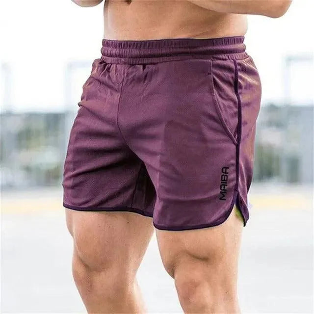  Sport -sportliche Shorts für Herren - Leicht atmungsaktiv - elastische Taille - Seitentaschen-2