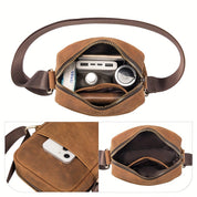 Noah | Leren Schultertasche von Premium-Qualität