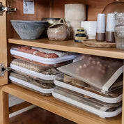 Ensley | Elegantes, Praktisches und Organisiertes Transparente Taschen-Set