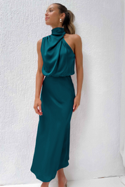 MADELYN | Elegantes Midi-Kleid für Frauen