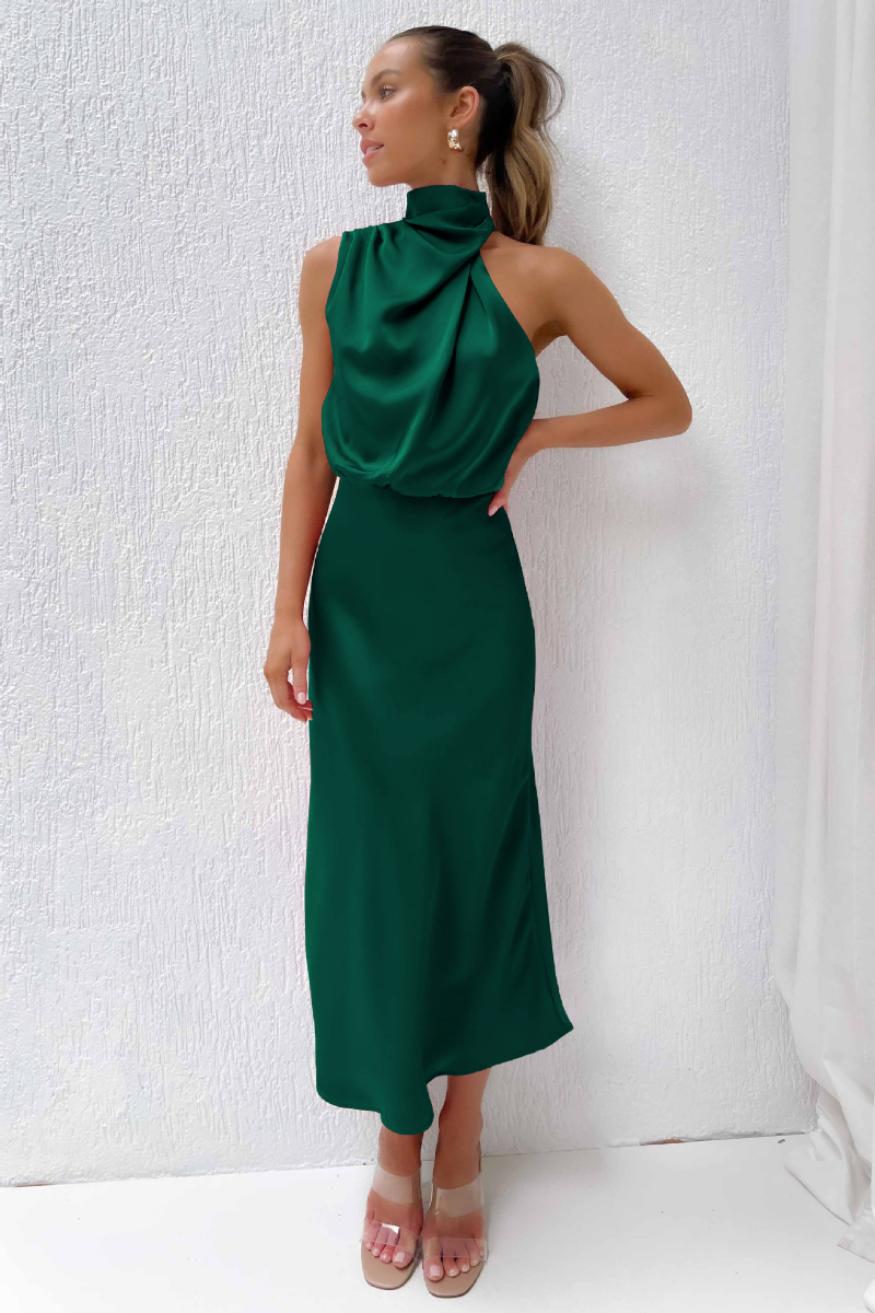 MADELYN | Elegantes Midi-Kleid für Frauen