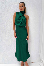 MADELYN | Elegantes Midi-Kleid für Frauen