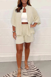 Melodie| Bequemes stilvolles zweiteiliges Sommer-Set