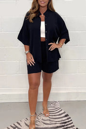 Melodie| Bequemes stilvolles zweiteiliges Sommer-Set