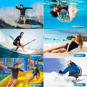 Wasserdichte Telefonbeutel mit Nackengurt für Strand und Reisen-Langlebige PVC-Smartphone-Hülle für 20-32 cm-Geräte-5