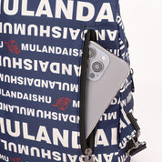 Eva | Blumen Schultertasche mit verstellbarem Riemen