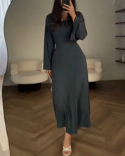 ALLYSON | Elegantes Langarmkleid