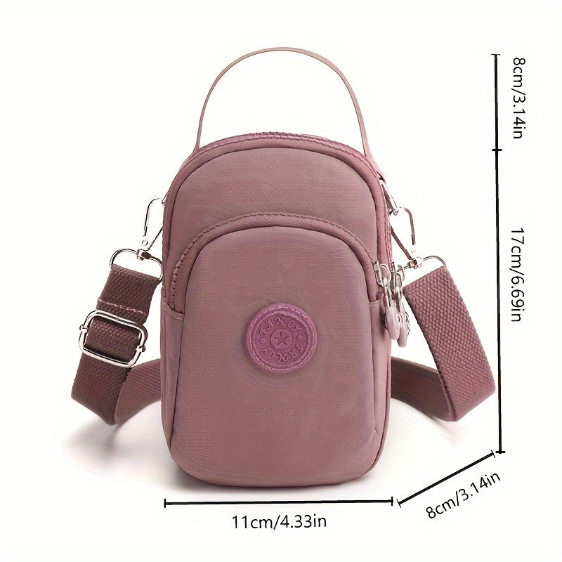 Sophie | Minimalistische Nylon Schultertasche