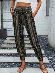 Amelie | High-Waist Hose – Boho-Chic für Deine Garderobe
