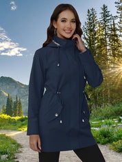 Talya | Stilvolle Damen Hoodie Mantel mit Taschen