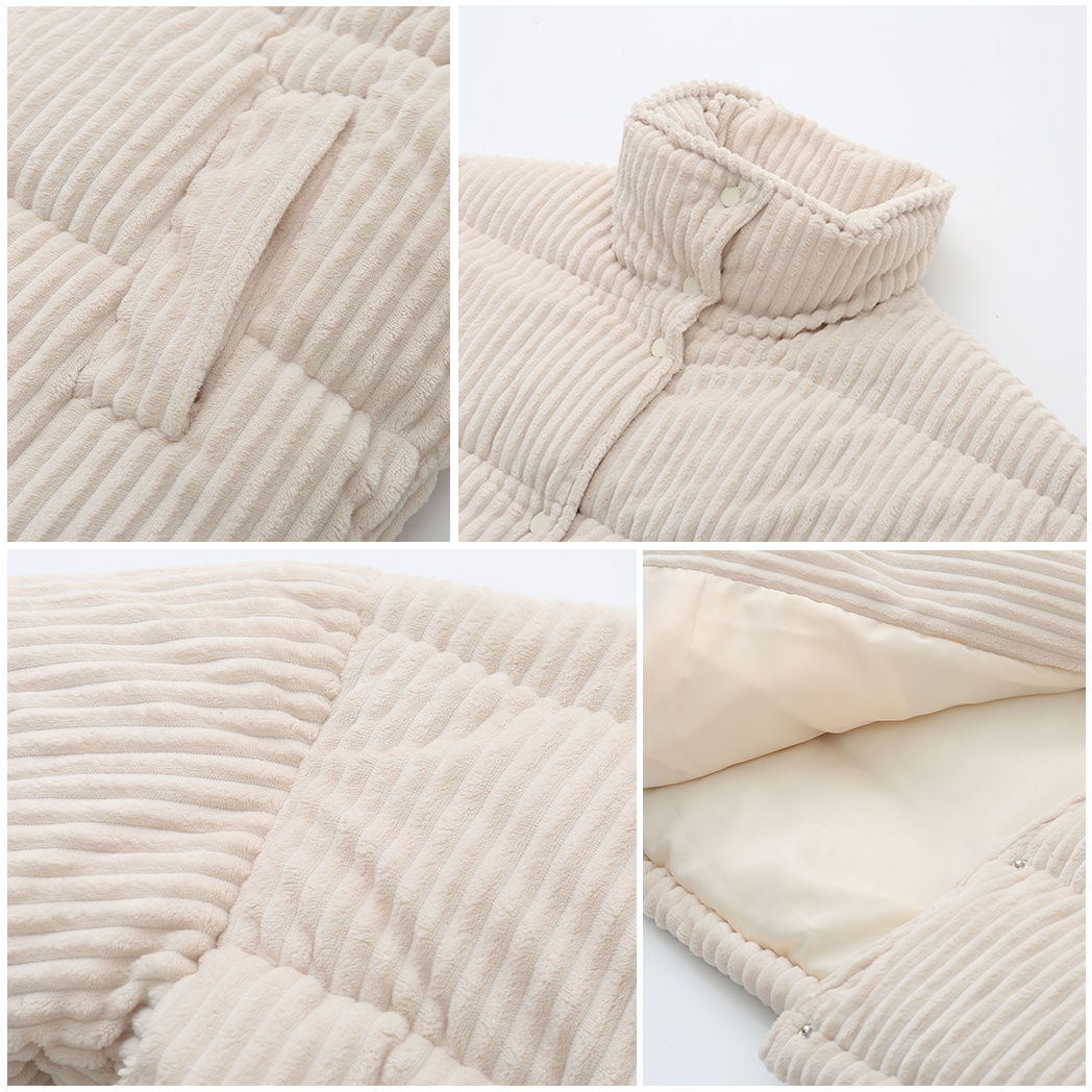 Brielle | Elegante Cord Steppjacke