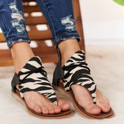 Mia | Leoparden-Sandalen – Modisch & Haltgebend