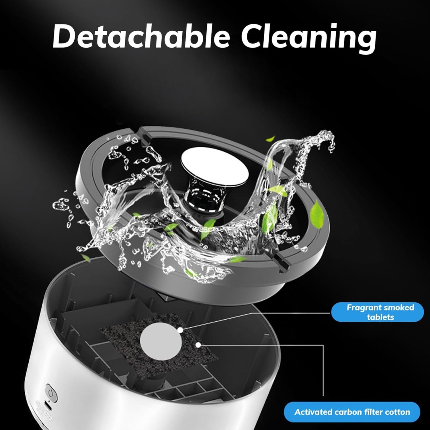 Elektrischer rauchloser Aschenbecher