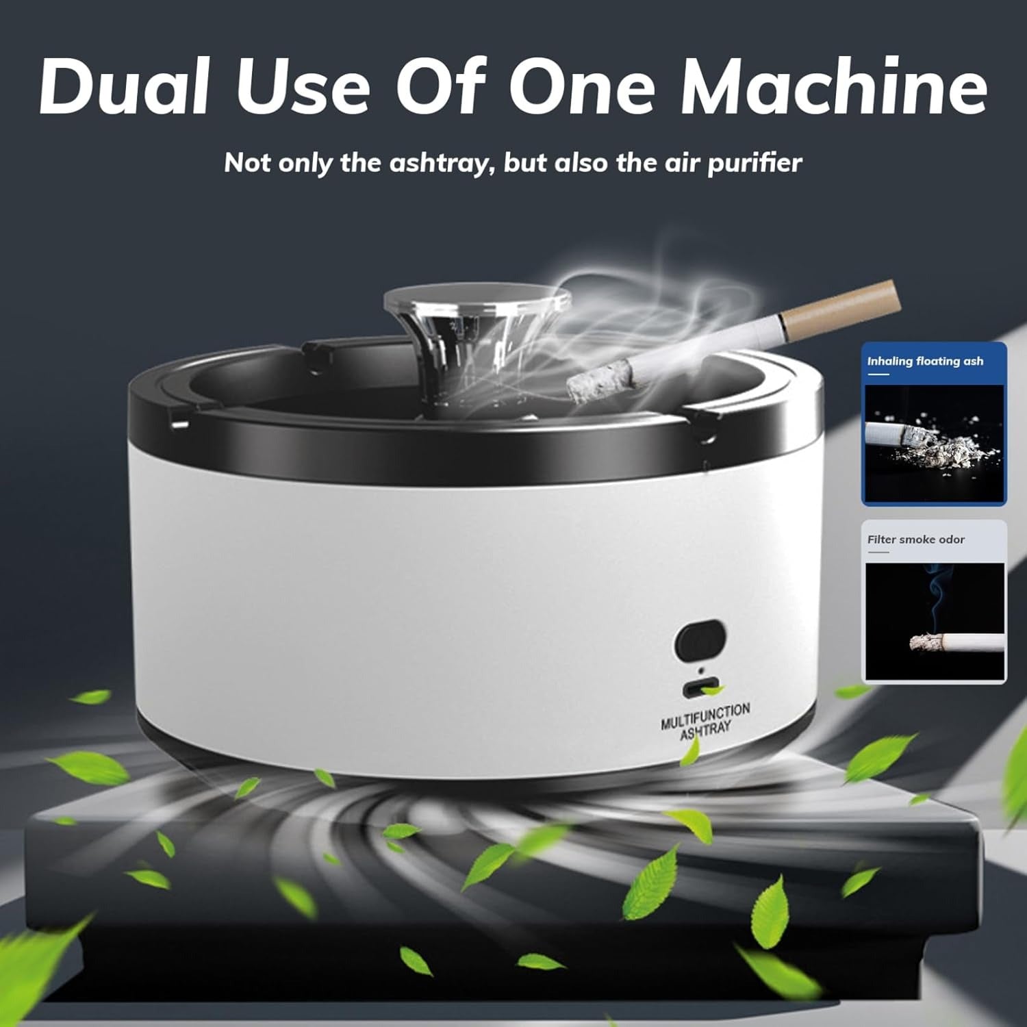 Elektrischer rauchloser Aschenbecher