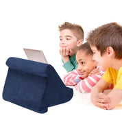Einstellbarer Tablet -Standhalter mit weichem Stoff Design für iPad und Tablets - perfekt zum Lesen und Filmen