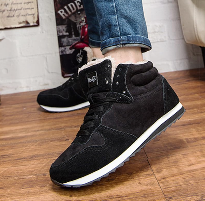 Gavin | Unisex Winter-Sneakers mit Futter - Modisch und Bequem