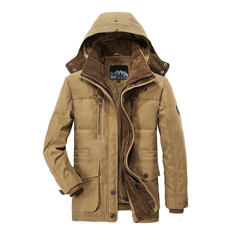 DANIEL | Herren Winterjacke mit Kapuze