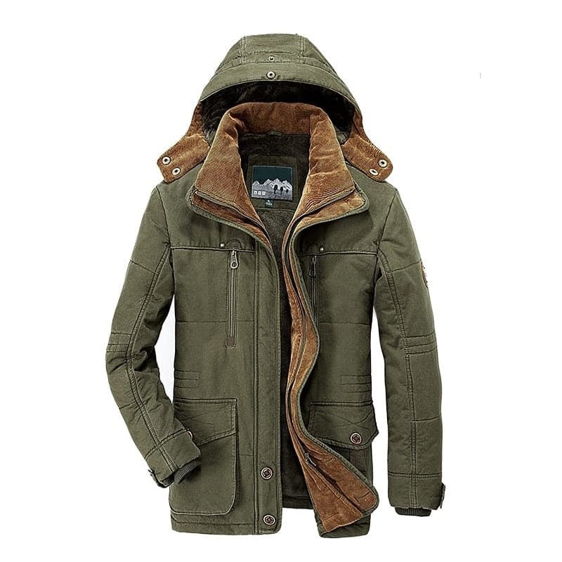 DANIEL | Herren Winterjacke mit Kapuze