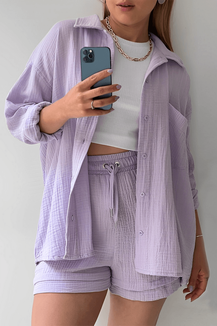 Hayzel | Passendes Oberteil und Shorts Set