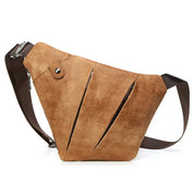 Jaxon | Urban Geometrische Leder Crossbody Tasche