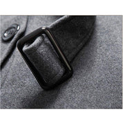 Finn | Moderner Frühlingsmantel mit Kapuze und Stilvollen Knopfdetails