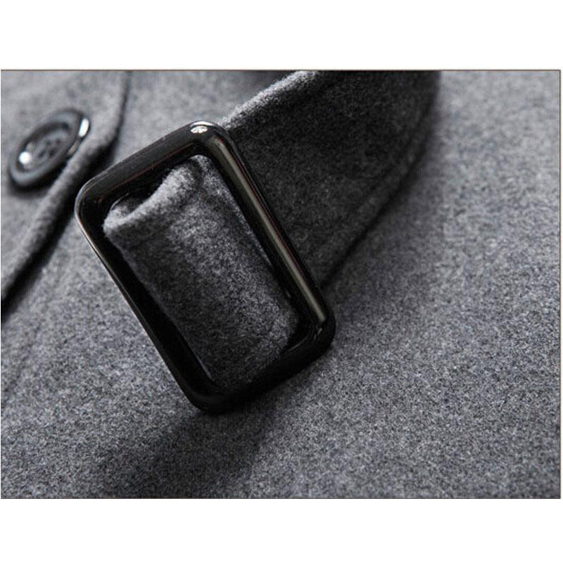 Finn | Moderner Frühlingsmantel mit Kapuze und Stilvollen Knopfdetails