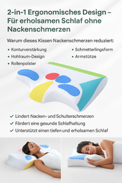 Orthopädisches Memory Kissen – DreamAlign