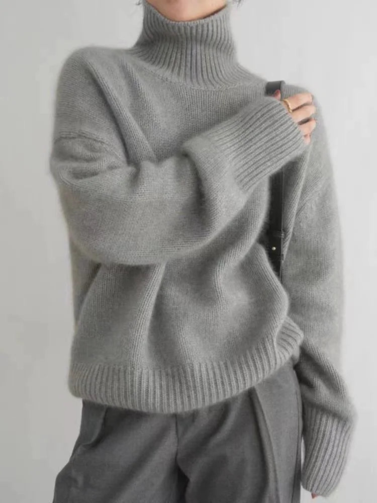 LEA | Wärme Rollkragen pullover