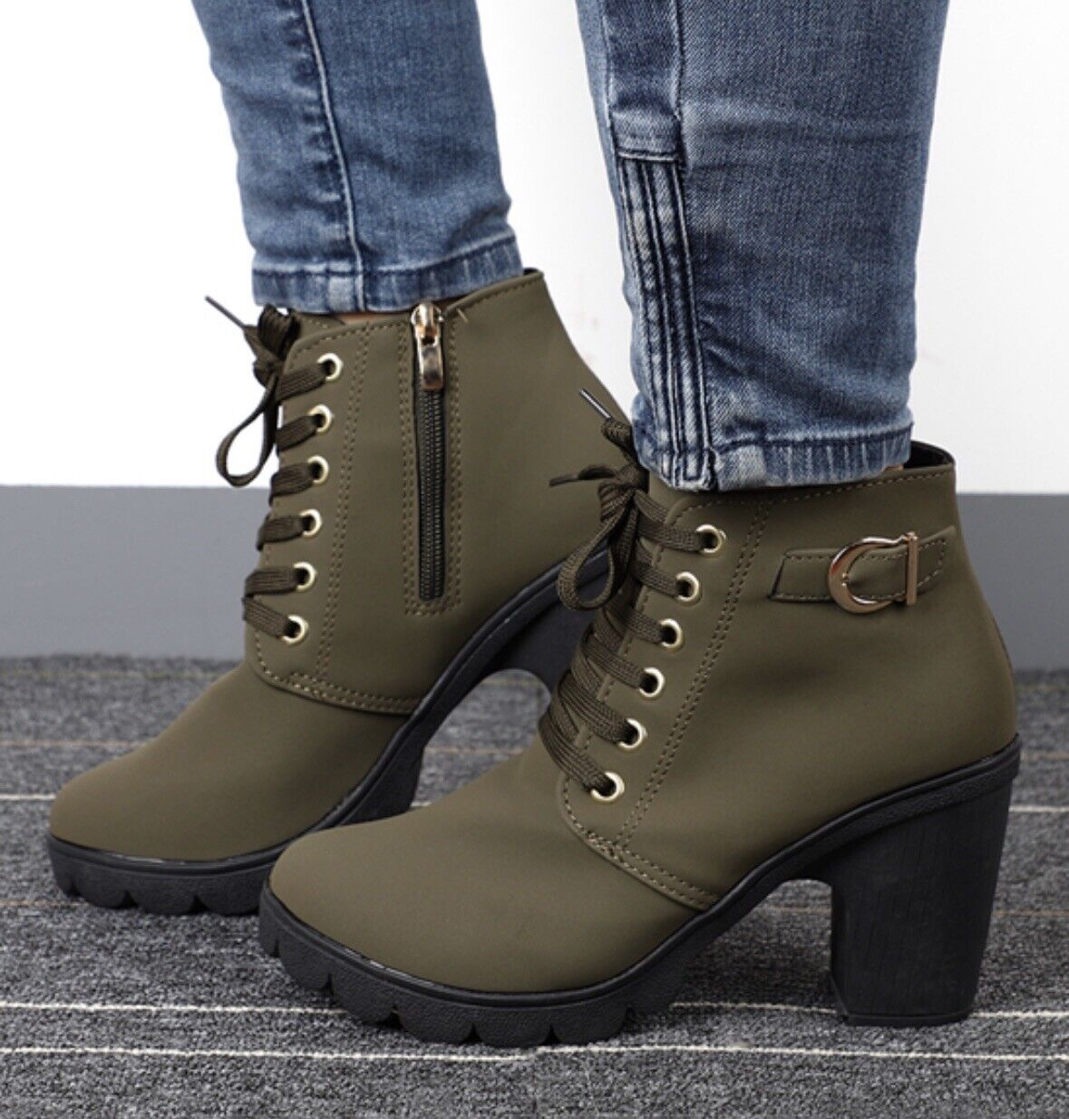 YUKI | Damen Winterstiefel - Elegant und Robust mit Blockabsatz