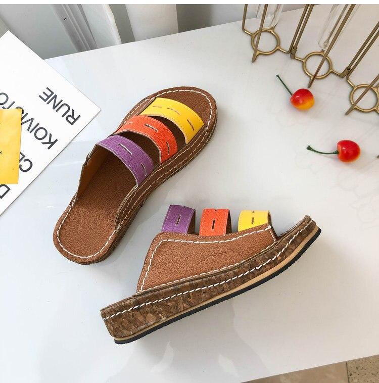 Sophia | Bequeme Stützende Trikolor Sandalen für Frauen