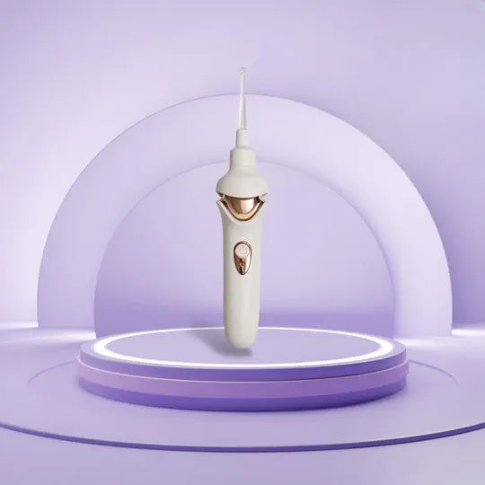 Schmerzloser Ohrreiniger mit LED -Licht - sichere Ohrenschmalzentfernung für Erwachsene und Kinder, wiederaufladbar mit weicher Saugtechnologie-1