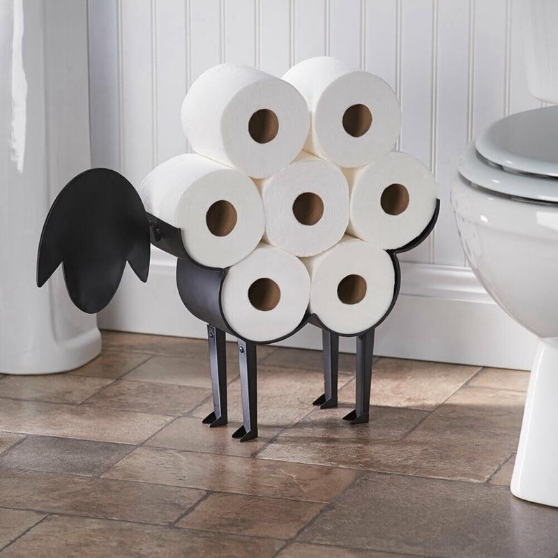  Stilvoller Toilettenpapierhalter - Funktionales Badezimmerzubehör-1
