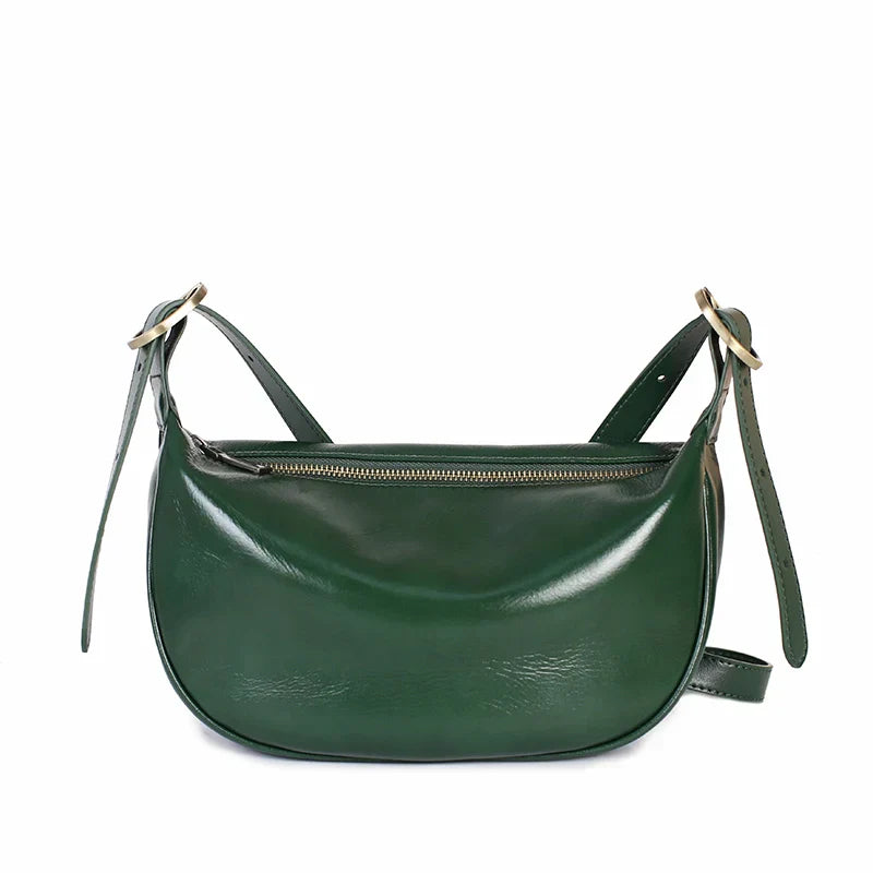 Maya | Elegante Leder Crossbody Tasche