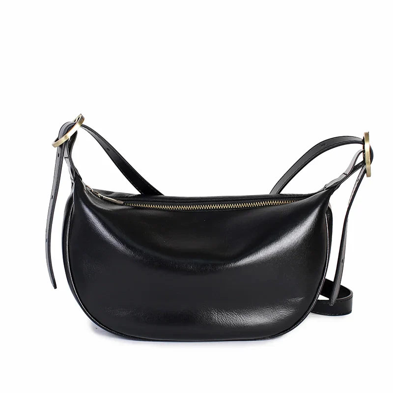 Maya | Elegante Leder Crossbody Tasche